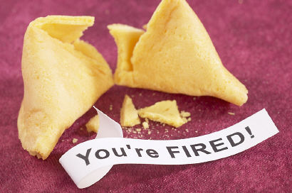 You're fired!