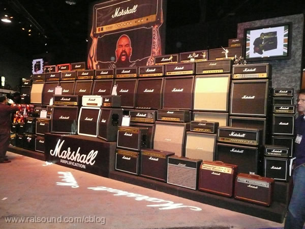 Big set of guitar amps